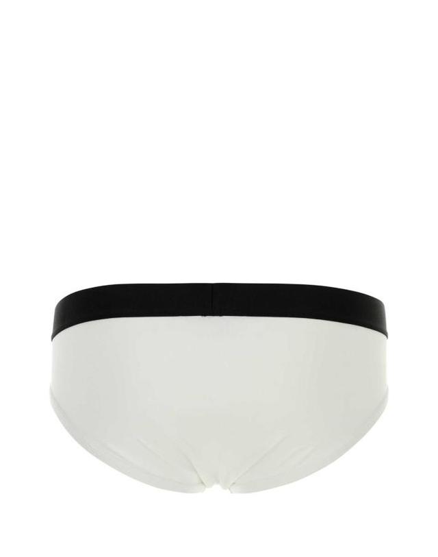 디스퀘어드2 [해외직구] 26SS 디스퀘어드2 비치웨어 D9L806190 110 WHITE 착용컷