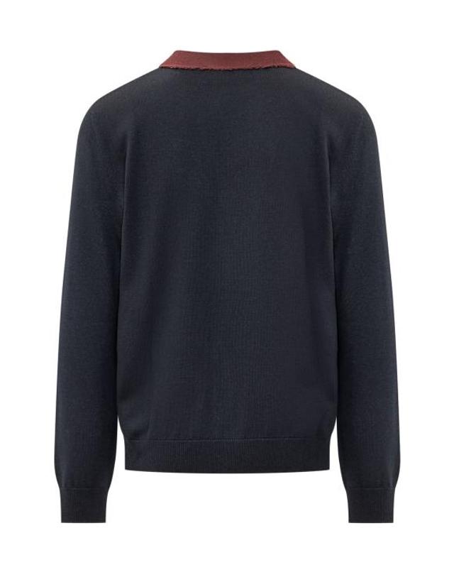 디스퀘어드2 [해외직구] 26FW 디스퀘어드2 가디건 S74HA1642D13235 961 NAVY BLUE 착용컷