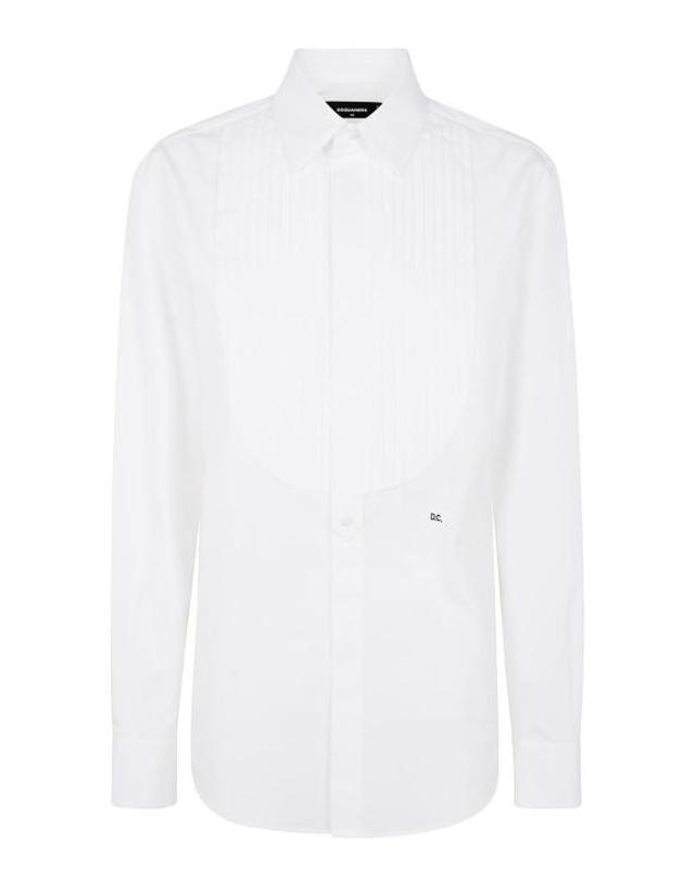 디스퀘어드2 [해외직구] 25FW 디스퀘어드2 셔츠 S75DL0892S35244100 WHITE 착용컷