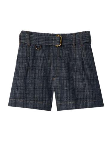 [해외직구] 25FW 버버리 숏팬츠 8110732 X INDIGO IP CHECK