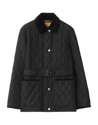 [해외직구] 26FW 버버리 칠턴 퀼팅 자켓 8110378 A1189 BLACK