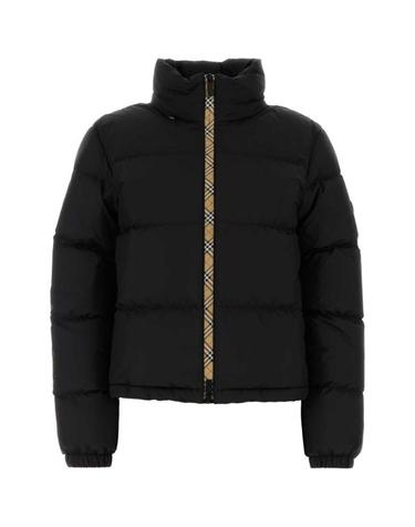 [해외직구] 26FW 버버리 체크 테이프 앰블사이드 푸퍼 자켓 8110250 A1189 Black