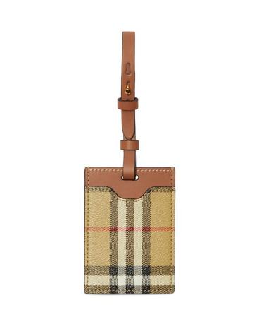[해외직구] 25FW 버버리 체크 러기지 택 8073976 A7026 BROWN