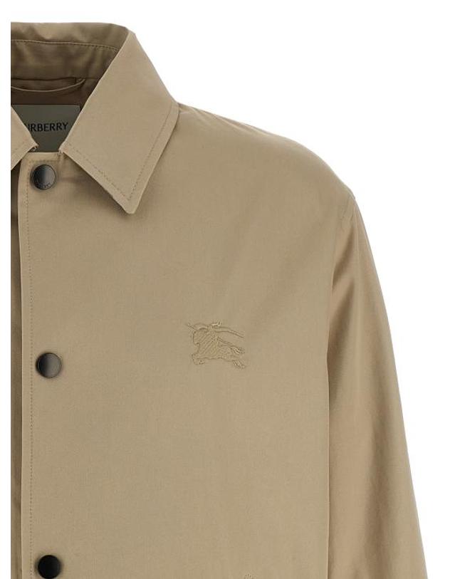 버버리 [해외직구] 25SS 버버리 개버딘 자켓 8106385FOSSIL Beige 착용컷