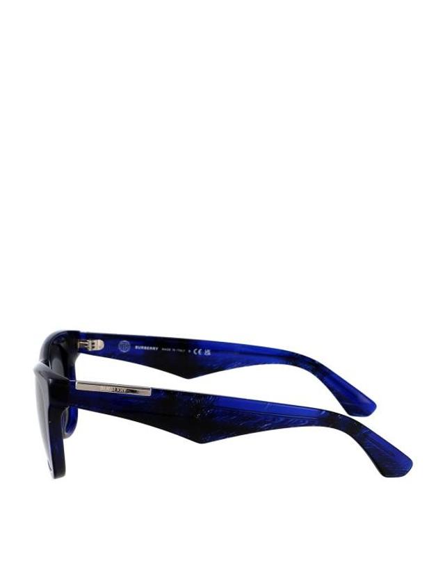 버버리 [해외직구] 26SS 버버리 선글라스 0BE4426411487 Blue 착용컷
