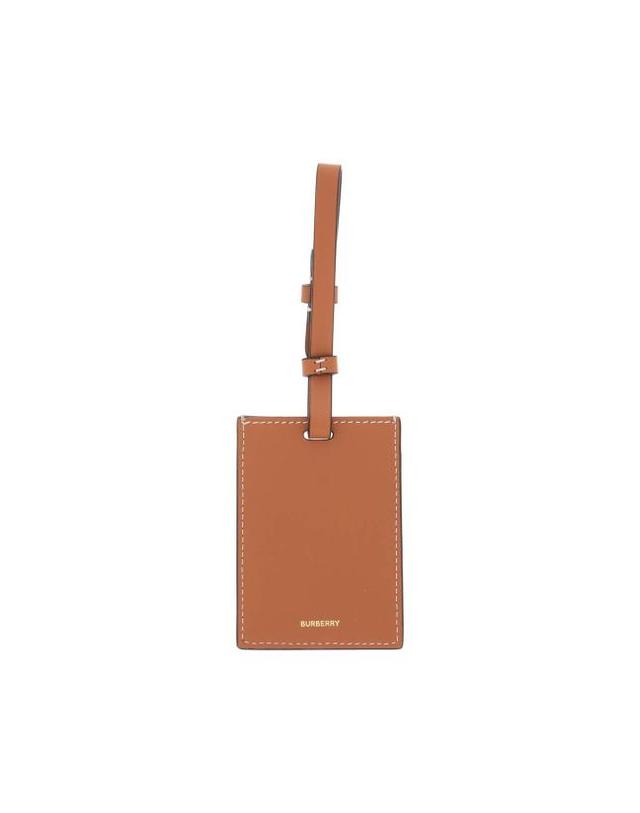 버버리 [해외직구] 25FW 버버리 체크 러기지 택 8073976 A7026 BROWN 착용컷