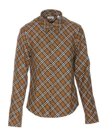 [해외직구] 24FW 버버리 블라우스 8098251 Brown