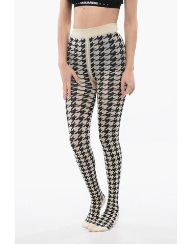 [해외직구] 버버리 양말 8079835 A1189 CALICO BLACK Black White