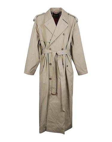 [해외직구] 24SS 발렌시아가 트렌치 코트 776657TKP062801 Beige