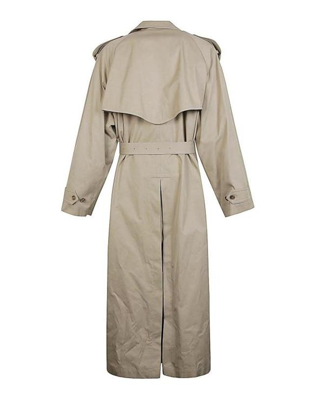 발렌시아가 [해외직구] 24SS 발렌시아가 트렌치 코트 776657TKP062801 Beige 착용컷