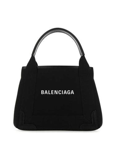 [해외직구] 24FW 발렌시아가 NAVY 카바스 XS 백 3903462HH3N 1000 Black
