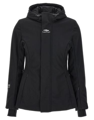 [해외직구] 24SS 발렌시아가 3B 스포츠 아이콘 아워글래스 스키 자켓 773998TPQ371000 Black