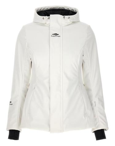 [해외직구] 24SS 발렌시아가 3B 스포츠 아이콘 아워글래스 스키 자켓 773998TPQ379000 White