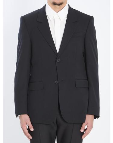 [해외직구] 25FW 발렌시아가 스탠다드 테일러드 싱글 자켓 850759 BLACK