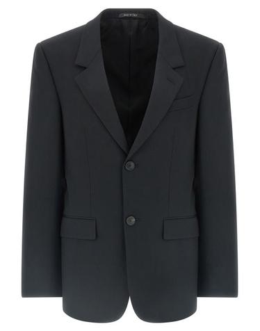 [해외직구] 25FW 발렌시아가 스탠다드 테일러드 싱글 자켓 850759TPT071038 Black