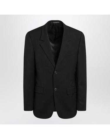 [해외직구] 25FW 발렌시아가 스탠다드 테일러드 싱글 자켓 850759TPT07 Black