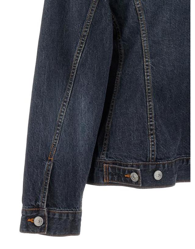 발렌시아가 [해외직구] 24SS 발렌시아가 데님 자켓 773776TOW584673 Blue 착용컷