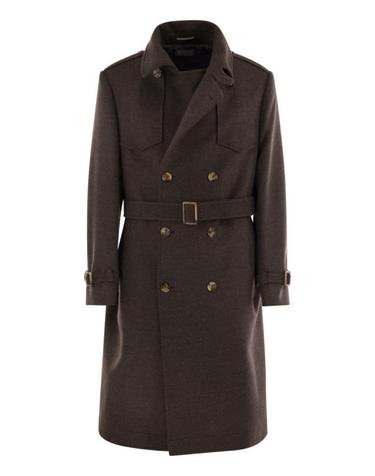 [해외직구] 25FW 브루넬로 쿠치넬리 코트 MY4969140 CG245 BROWN