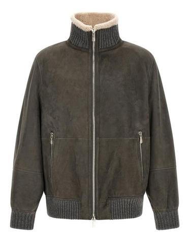 [해외직구] 26FW 브루넬로 쿠치넬리 무스탕 MPMCU1737C9873 Gray