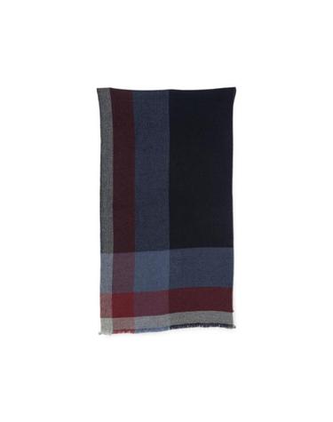 [해외직구] 26FW 브루넬로 쿠치넬리 울 캐시미어 트윌 체크 스카프 MSC666AG CVF14 BLUE RED