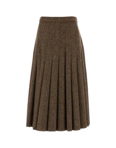 브루넬로 쿠치넬리 [해외직구] 26FW 브루넬로 쿠치넬리 롱 스커트 MD002G4092 C002 Brown