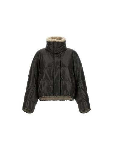 [해외직구] 26FW 브루넬로 쿠치넬리 가죽 자켓 MPCTN7552 C4192 BROWN