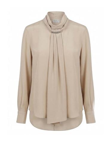 [해외직구] 26FW 브루넬로 쿠치넬리 블라우스 MB993B1G04C8561 BEIGE