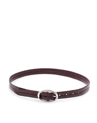 [해외직구] 26FW 브루넬로 쿠치넬리 가죽 벨트 MAUHJ349C4181 BURGUNDY