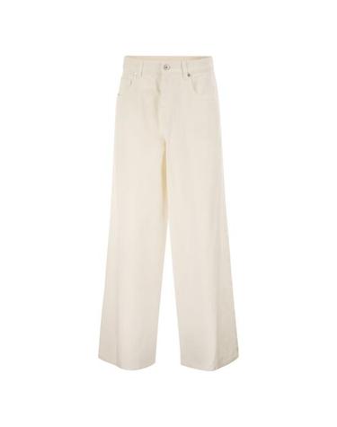[해외직구] 26FW 브루넬로 쿠치넬리 스트레이트 팬츠 M0H81P4075 CREAM