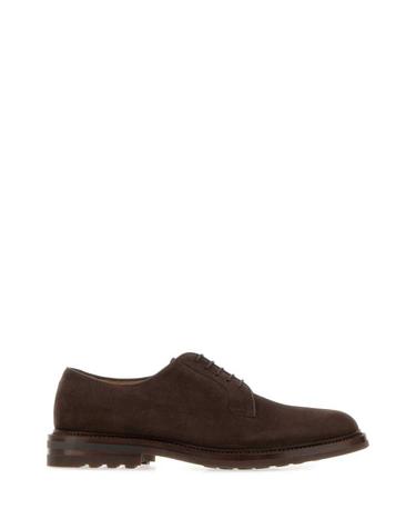 [해외직구] 26FW 브루넬로 쿠치넬리 스웨이드 더비 슈즈 MZUSOLX810 C9832 BROWN