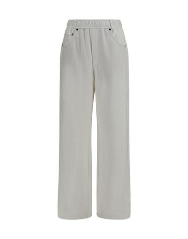 [해외직구] 27SS 브루넬로 쿠치넬리 스트레이트 팬츠 MQ949B5M99 C159 WHITE