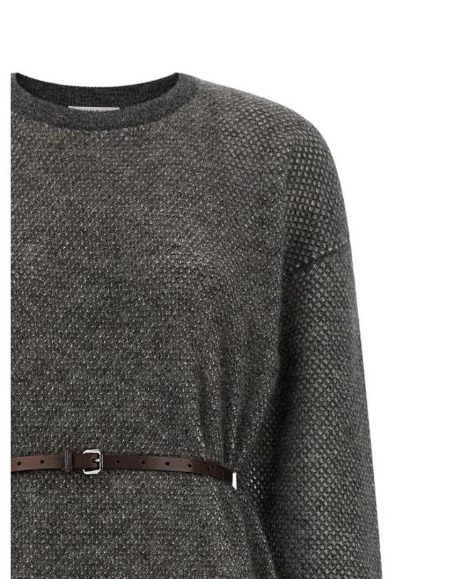 브루넬로 쿠치넬리 [해외직구] 26FW 브루넬로 쿠치넬리 롱 원피스 MGG270A90PCUG68 Gray 착용컷