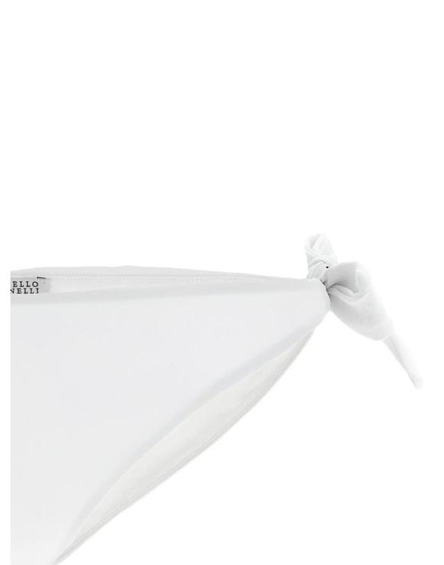 브루넬로 쿠치넬리 [해외직구] 26SS 브루넬로 쿠치넬리 비키니 수영복 BR336621BM WHITE 착용컷