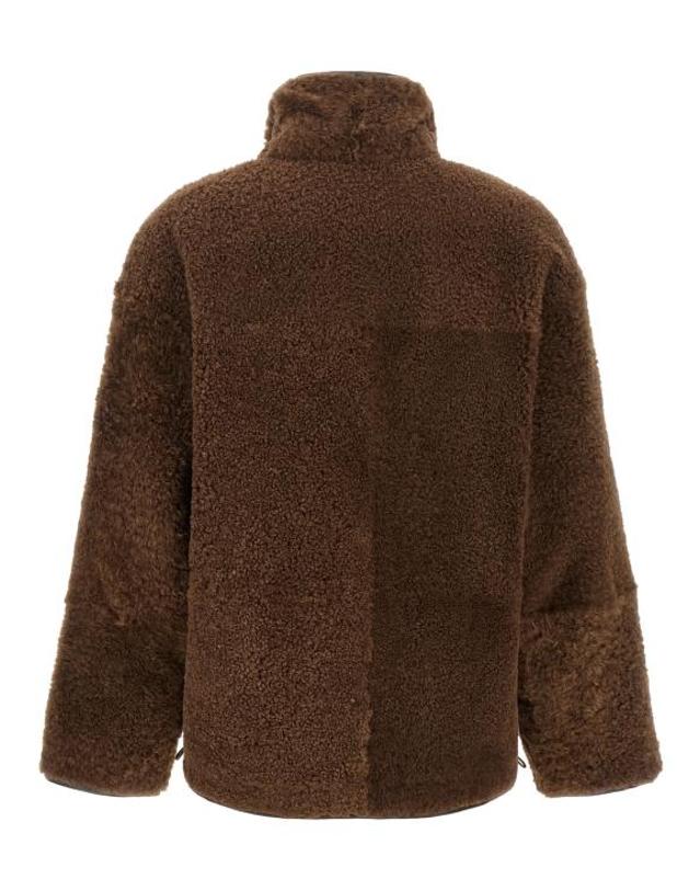 브루넬로 쿠치넬리 [해외직구] 26FW 브루넬로 쿠치넬리 무스탕 BR339554BM BROWN 착용컷