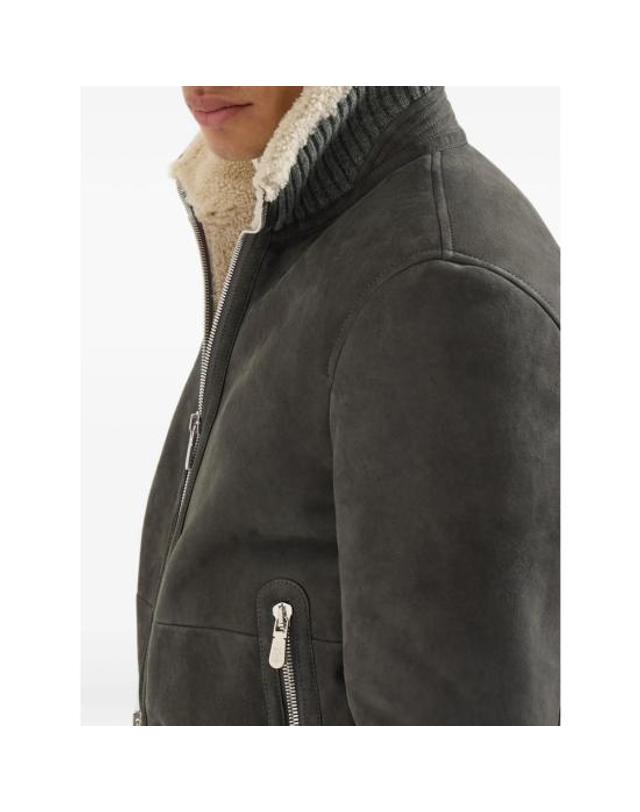 브루넬로 쿠치넬리 [해외직구] 26FW 브루넬로 쿠치넬리 무스탕 MPMCU1737 C9873 GREY 착용컷