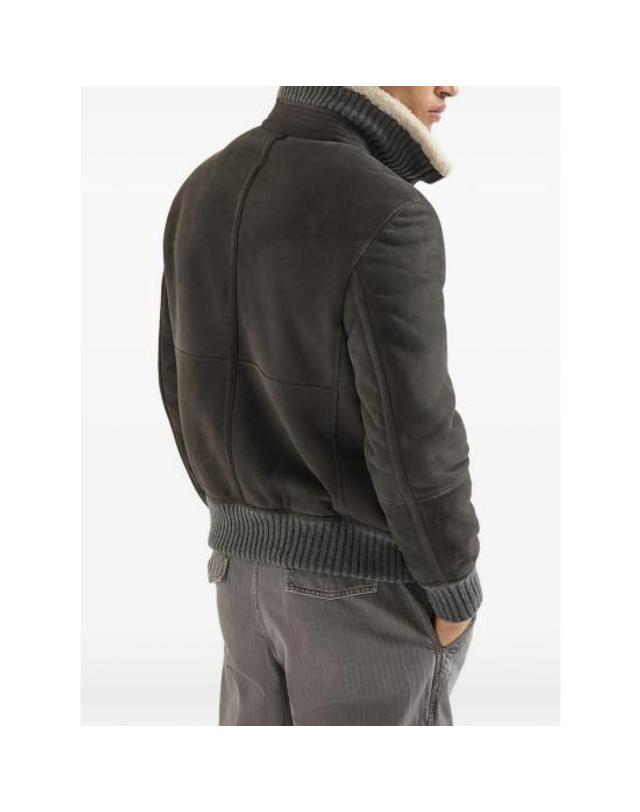 브루넬로 쿠치넬리 [해외직구] 26FW 브루넬로 쿠치넬리 무스탕 MPMCU1737 C9873 GREY 착용컷