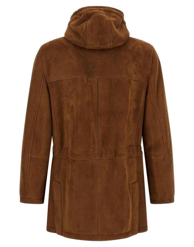 브루넬로 쿠치넬리 [해외직구] 26FW 브루넬로 쿠치넬리 코트 BR343707BM BROWN 착용컷