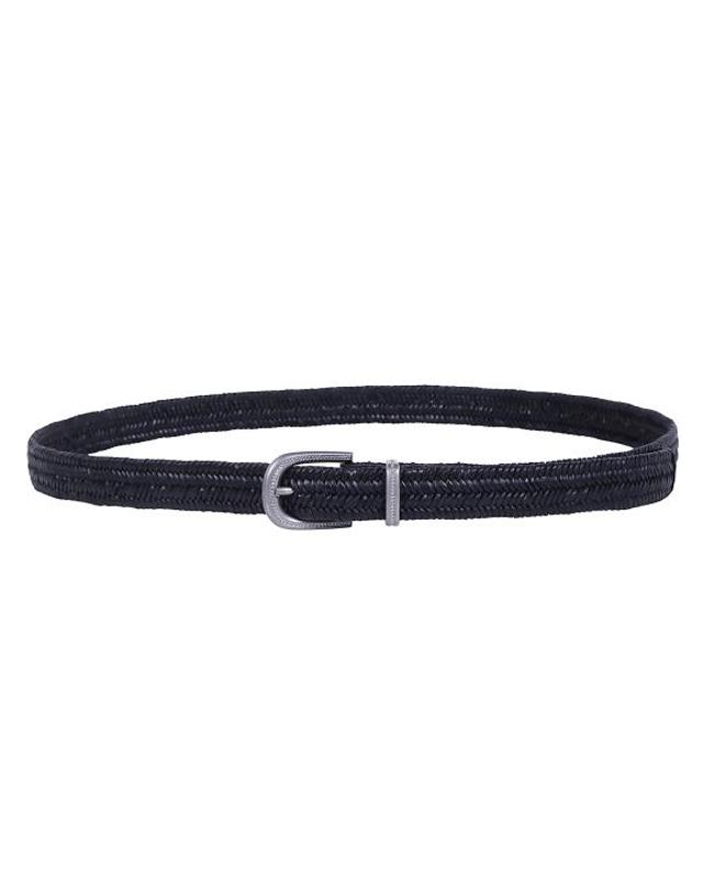 브루넬로 쿠치넬리 [해외직구] 25SS 브루넬로 쿠치넬리 레귤러 벨트 MONAPC228 CNERO BLACK 착용컷