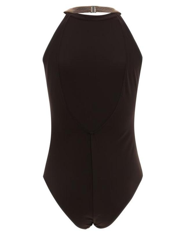 브루넬로 쿠치넬리 [해외직구] 26SS 브루넬로 쿠치넬리 비치웨어 BR335534BM BROWN 착용컷
