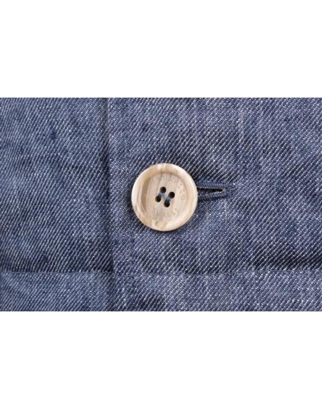 브루넬로 쿠치넬리 [해외직구] 브루넬로 쿠치넬리 베스트 i266186 DENIM BLUE 착용컷