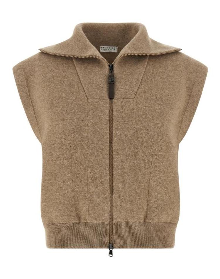 BRUNELLO CUCINELLI [해외] 26FW 브루넬로 쿠치넬리 베스트 BR335362BM BEIGE EQM9XX60262