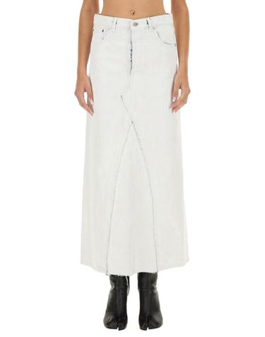 [해외직구] 24FW 마르지엘라 데님 스커트 SI0MA0003 WHITE