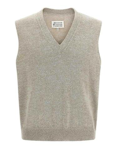 [해외직구] 마르지엘라 라이트 부클 니트 베스트 S50FB0115M13152003F Beige