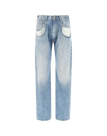 [해외직구] 26FW 마르지엘라 컨트래스티드 포켓 스트레이트 진 S51LA0052S30513 470
