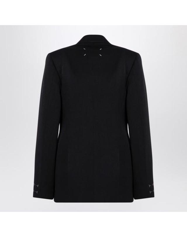 메종 마르지엘라 [해외직구] 24FW 마르지엘라 자켓 S50BN0527M35032 Black 착용컷