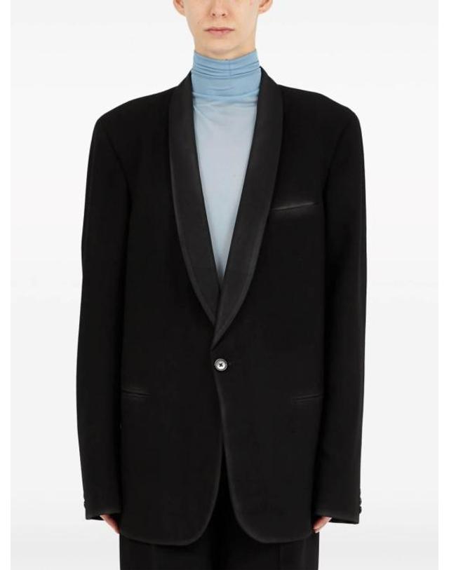 메종 마르지엘라 [해외직구] 24SS 마르지엘라 수트 자켓 S51BN0432S78075961 Black 착용컷