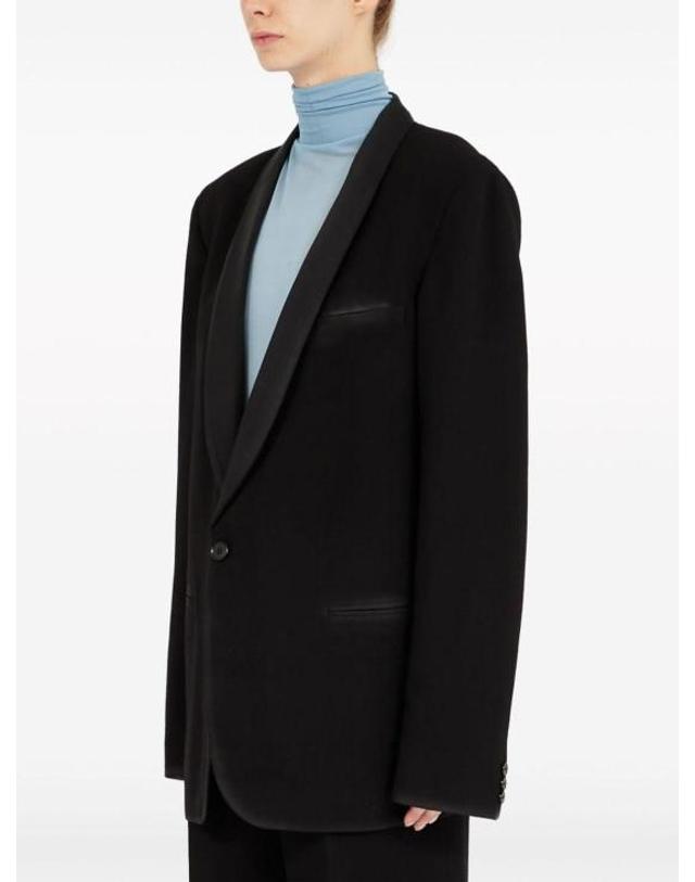 메종 마르지엘라 [해외직구] 24SS 마르지엘라 수트 자켓 S51BN0432S78075961 Black 착용컷