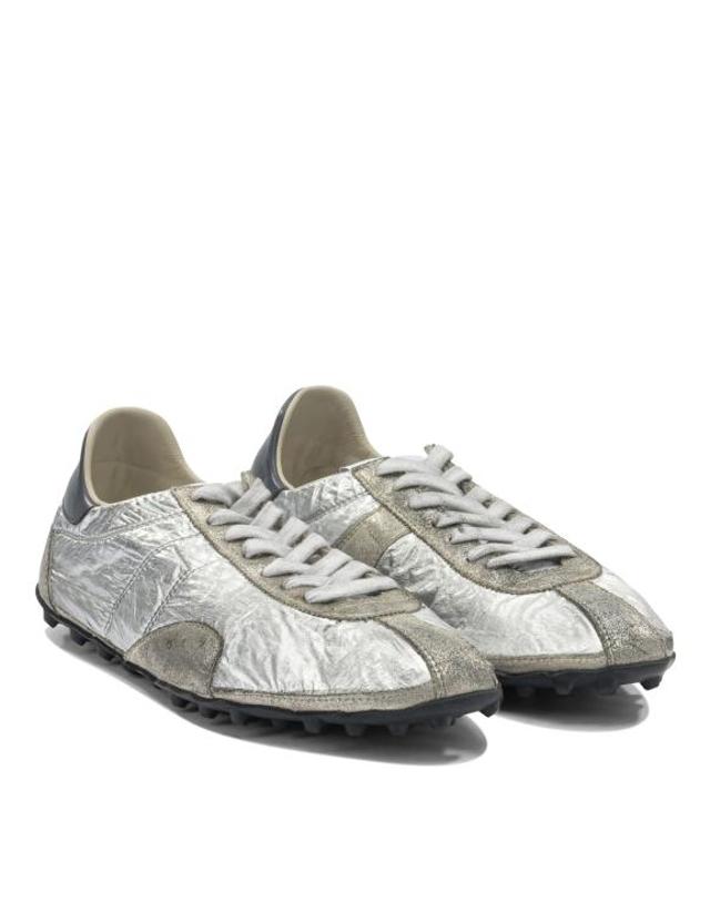 메종 마르지엘라 [해외직구] 25FW 마르지엘라 스프린터 스니커즈 S57WS0512P7451HB123 Silver 착용컷