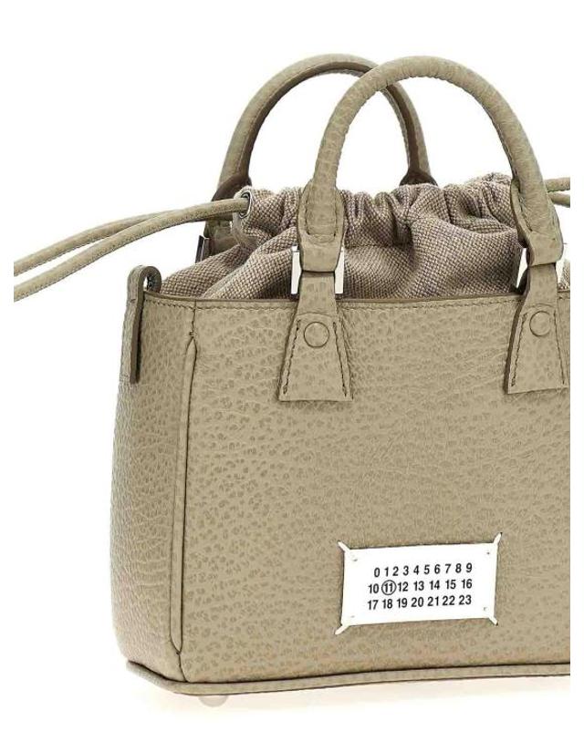 메종 마르지엘라 [해외직구] 마르지엘라 5AC 호라이즌탈 토트 SB1WG0046P4348T8049 Grey 착용컷