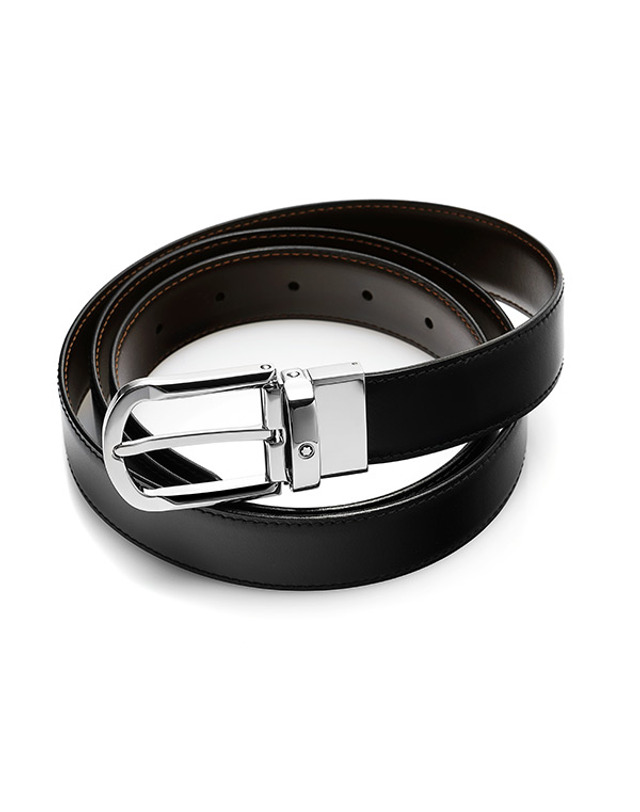 몽블랑 [몽블랑 MONTBLANC] 111080 남성 벨트 착용컷